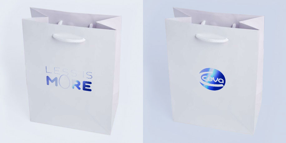 CEVA - Less is More bolsa (mockup)