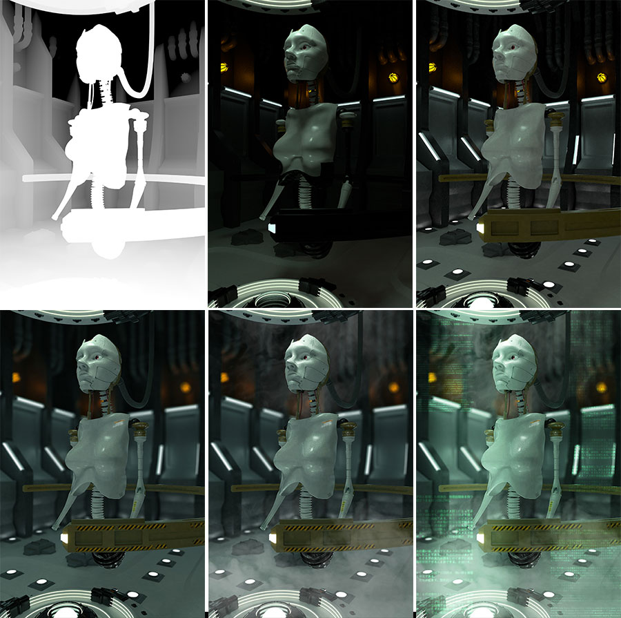 Ghost in the Shell stages