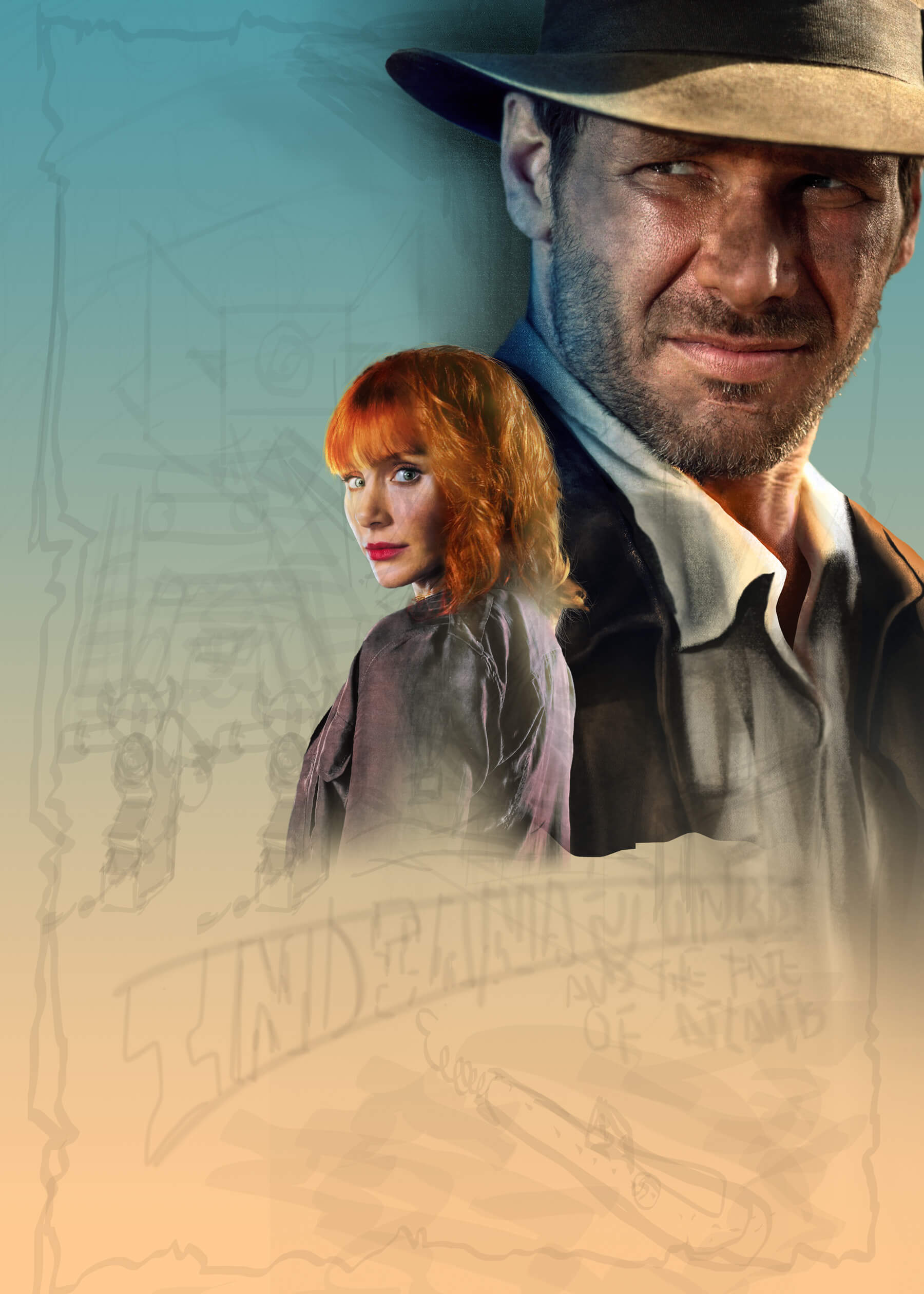 Indiana Jones and the Fate of Atlantis poster (WIP 2)