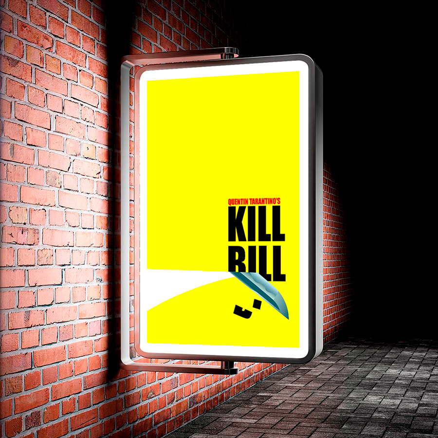 Kill Bill mockup street