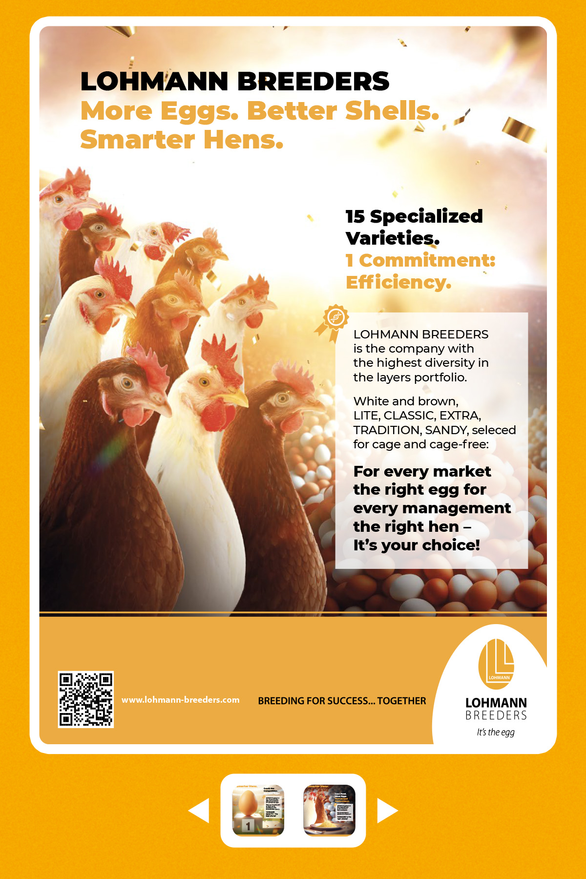 LOHMANN BREEDERS - Varieties